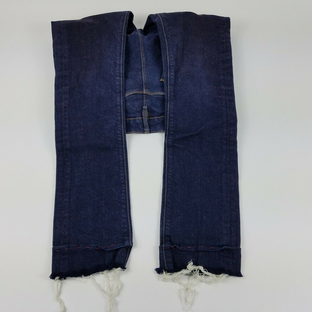 COPY - Obey Womens Size 30 Dark Blue Wash Skinny … - Picture 3 of 7